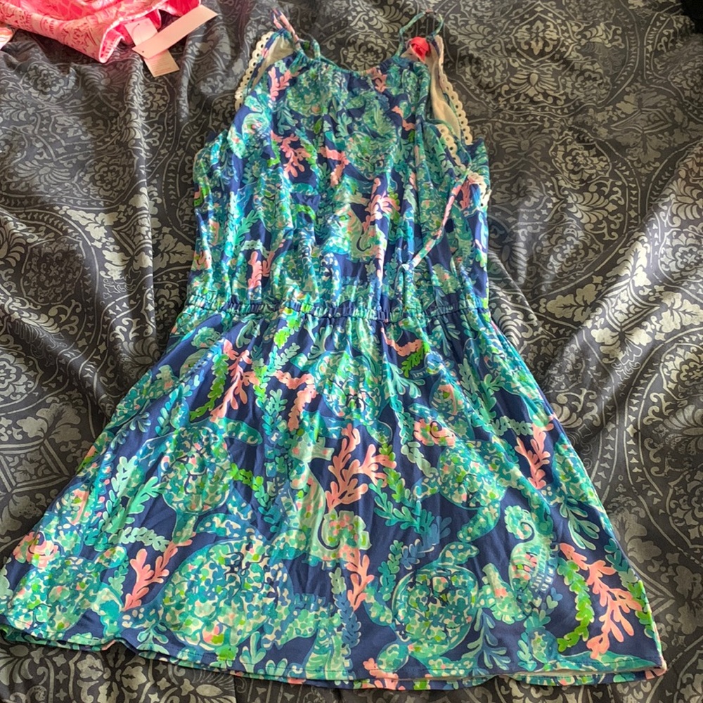 EUC lilly Pulitzer romper size s
